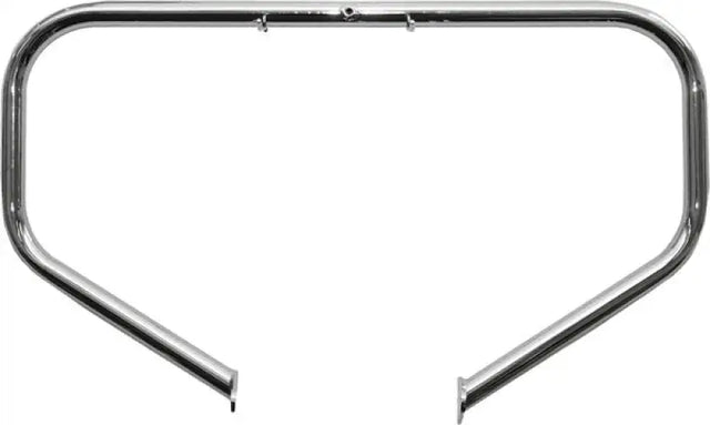 Chrome-plated metal grab bar on BL14907 Lindby Unibar Engine Guard Black Gloss