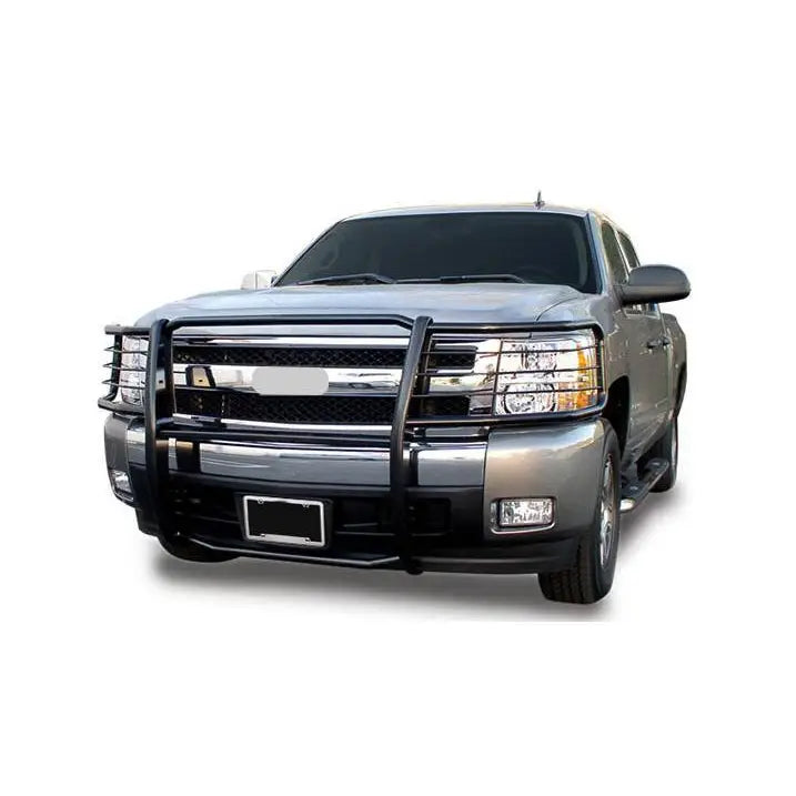 Black Horse No Drill Mounting Grille Guard 17GT27MA - 2014-2018 Chevrolet Silverado 1500