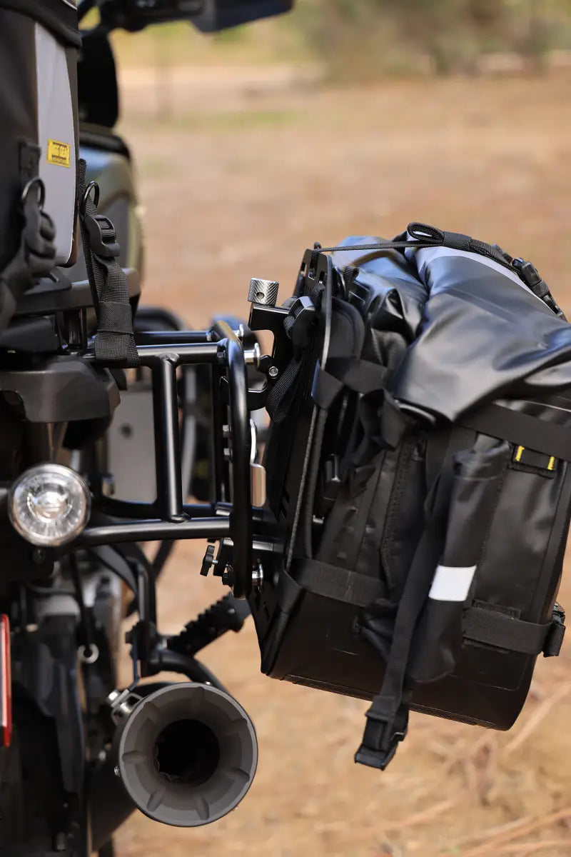 Trails End Adv Saddlebags 25l Per Bag Black - NELSON-RIGG