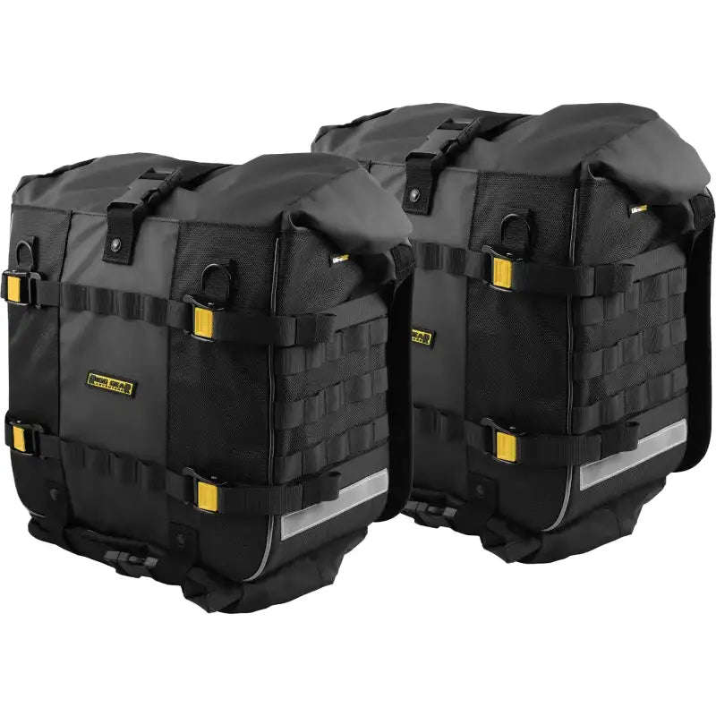 Trails End Adv Saddlebags 25l Per Bag Black - NELSON-RIGG