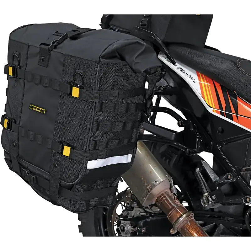 Trails End Adv Saddlebags 25l Per Bag Black - NELSON-RIGG