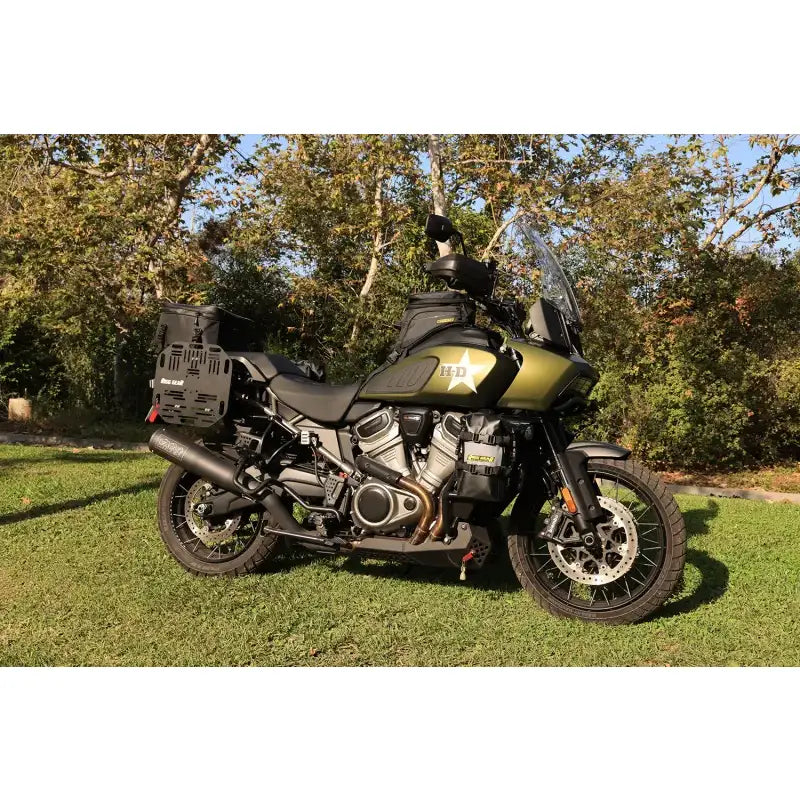 Trails End Adv Saddlebags 25l Per Bag Black - NELSON-RIGG
