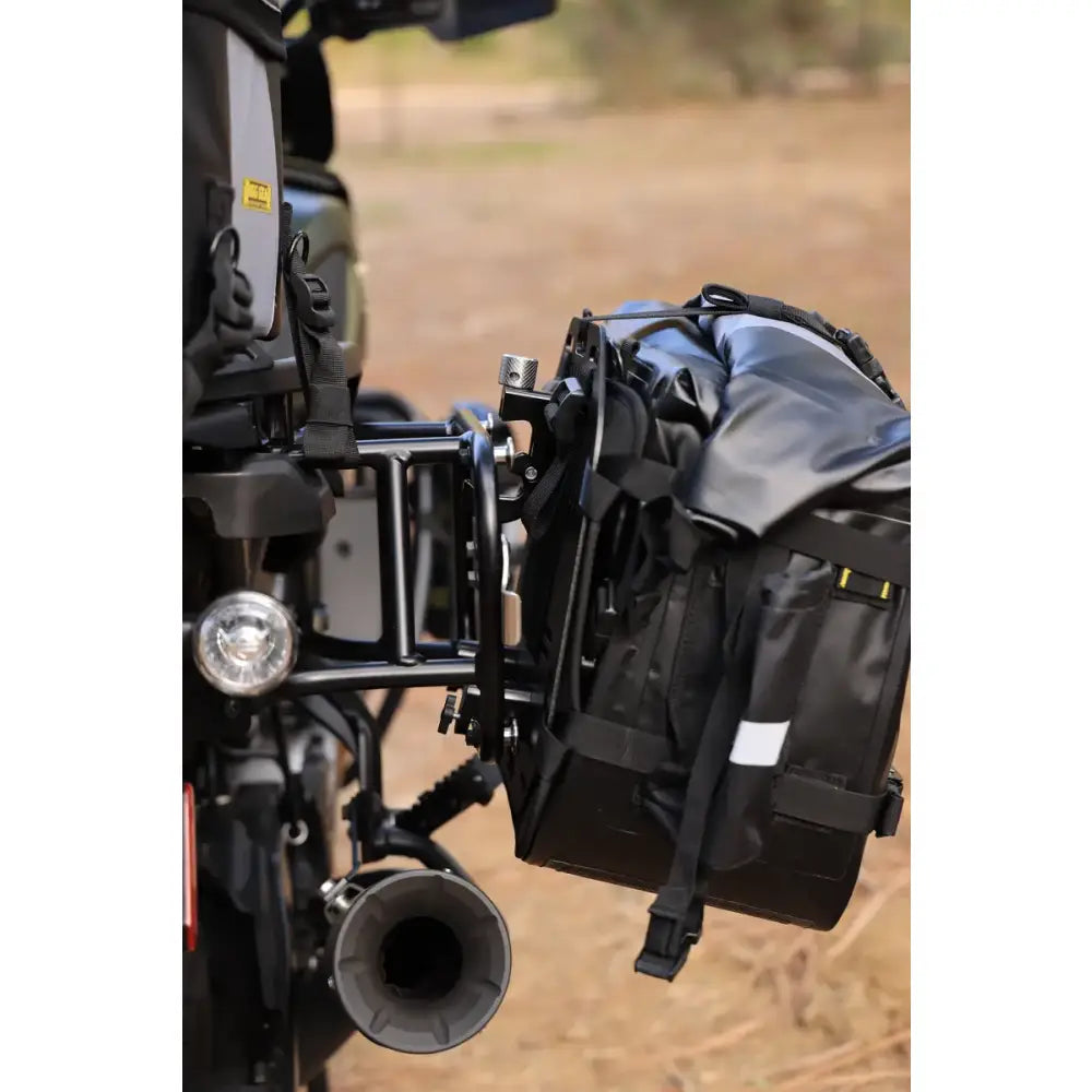 Trails End Adv Saddlebags 25l Per Bag Black - NELSON-RIGG