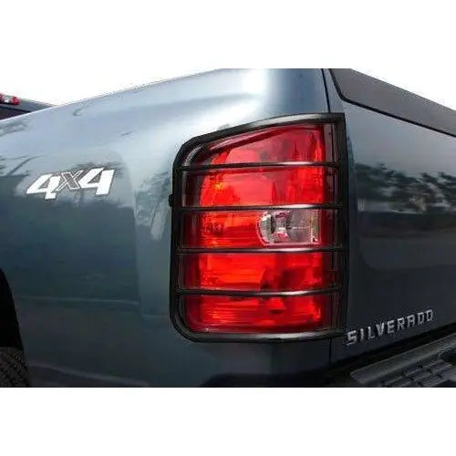 Black Horse Superb Tail Light Protection Tail Light Guard 7Gmsla - 2007-2013 Chevrolet Silverado 1500