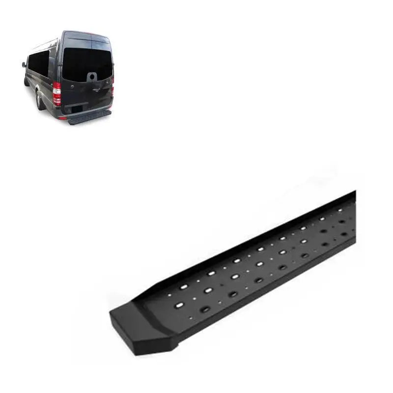 Black Horse Installs Using Factory Holes Truck Step 8Dospa - 2007-2018 Dodge Sprinter Rear Step