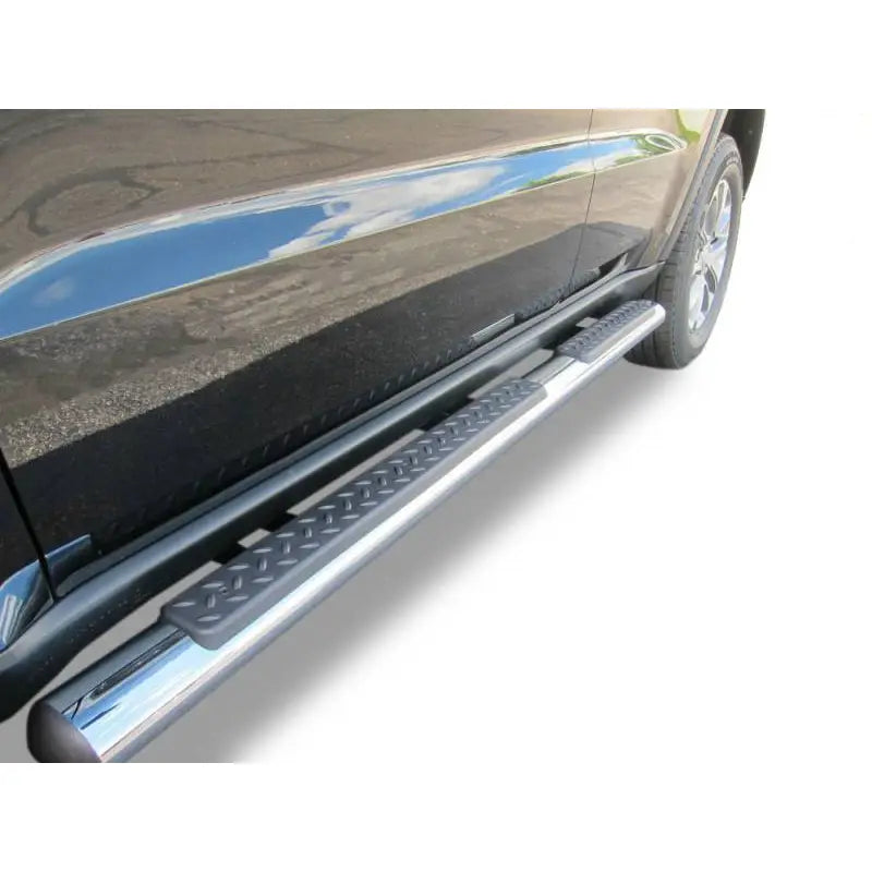 Black Horse Mirror Polish Finish Nerf Bar 9B080203Ssov - 2011-2019 Jeep Grand Cherokee Side