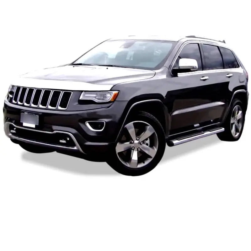 Black Horse Mirror Polish Finish Nerf Bar 9B080203Ssov - 2011-2019 Jeep Grand Cherokee Side