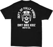 Fully Pinned Tee Black 2x - DBK