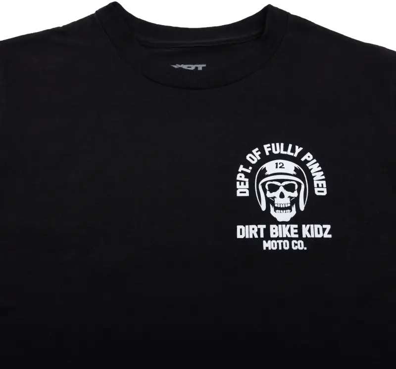 Fully Pinned Tee Black 2x - DBK