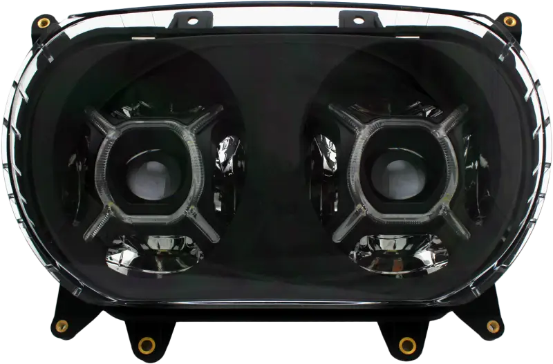 Road Glide Headlights `15 22 Black - CYRON