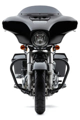 Freeway Bars Vbend 1.25" Black Flh/Flt 09 22 - COBRA
