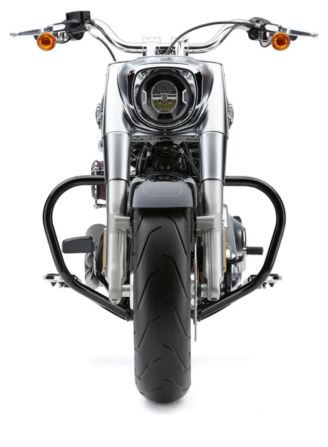 Freeway Bars 1.25" Black Flst (Exc Flstc) 00 17 - COBRA