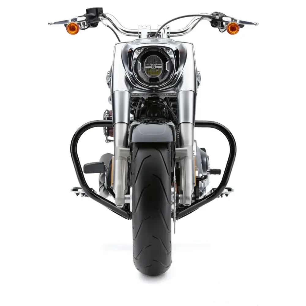 Freeway Bars 1.25" Black Flst (Exc Flstc) 00 17 - COBRA
