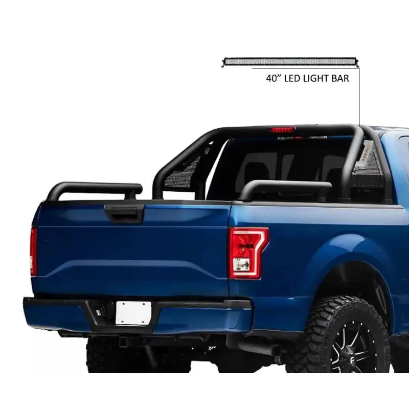 Black Horse Patented Design Truck Bed Bar GLRB-01B-KIT - Gladiator Roll Kit