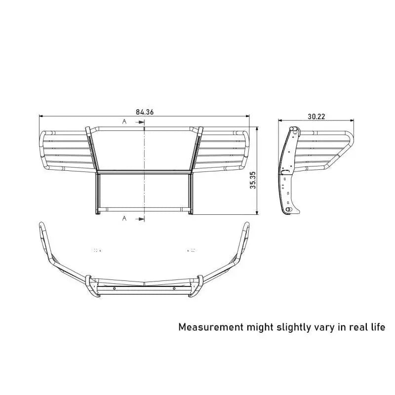 Black Horse 17NR27MA Grille Guard