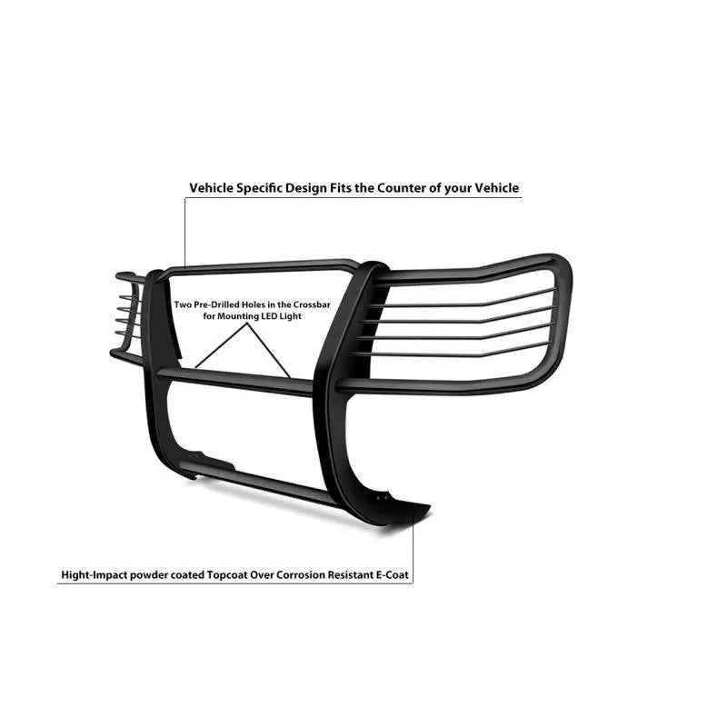 Black Horse 17NR27MA Grille Guard