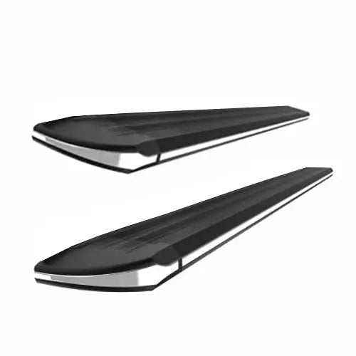 Black Horse Easy To Install Running Board EX-NI370 - Black Exceed