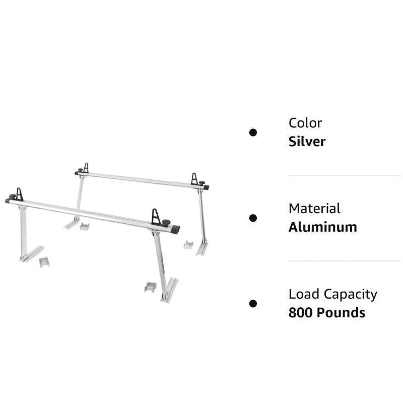 Black Horse Limited Lifetime Warranty Ladder Rack Whatrs - Silver Summit Commercial Bed
