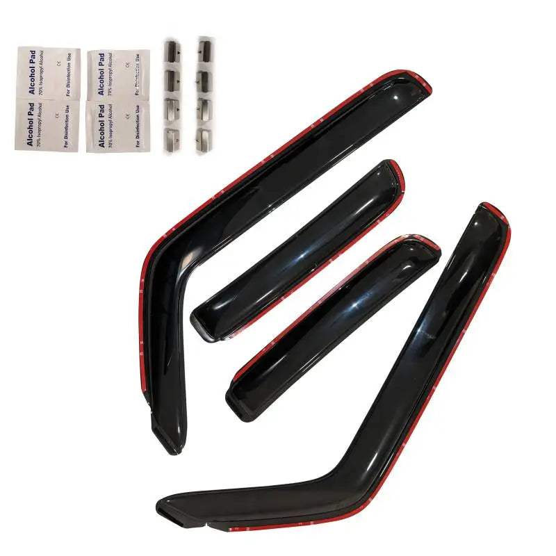 Black Horse Limited Lifetime Warranty Rainguard 1494270IN - Smoke Rain Guards