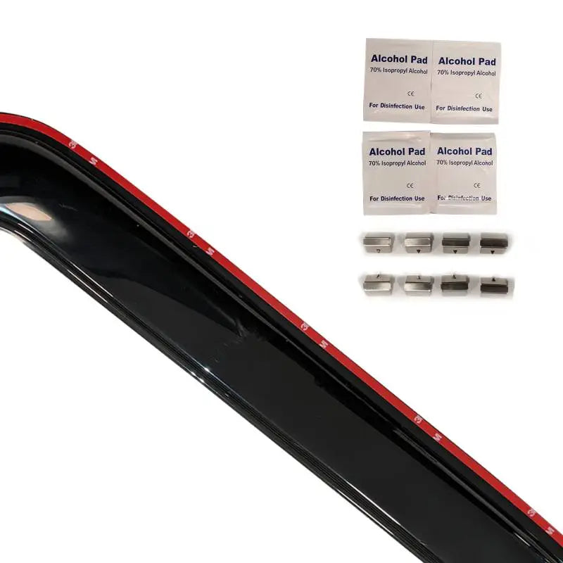 Black Horse Limited Lifetime Warranty Rainguard 1494270IN - Smoke Rain Guards