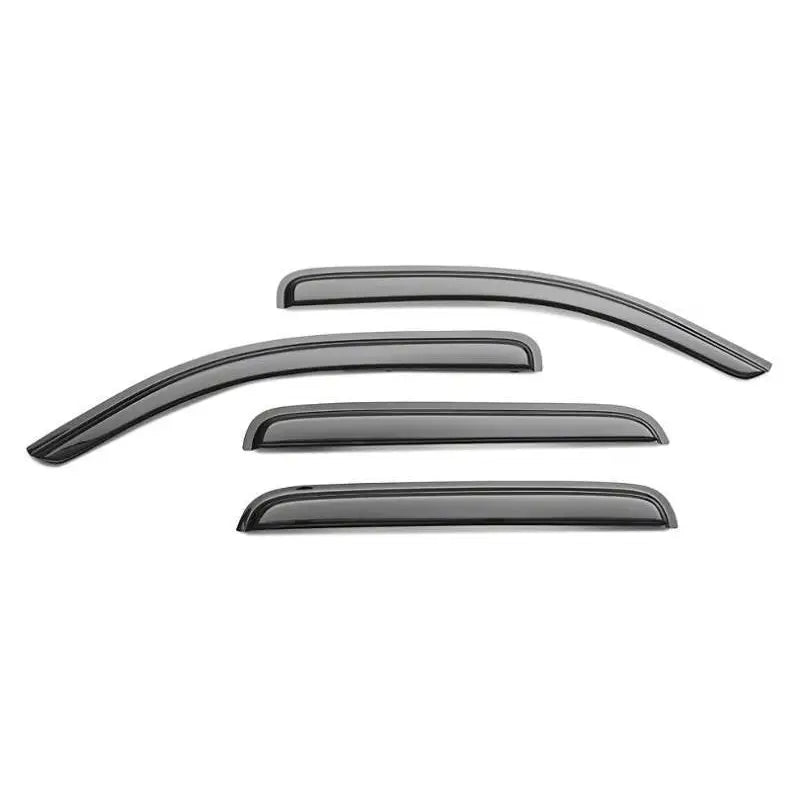 Black Horse Limited Lifetime Warranty Rainguard 14SUB27 - Chrome Rain Guards