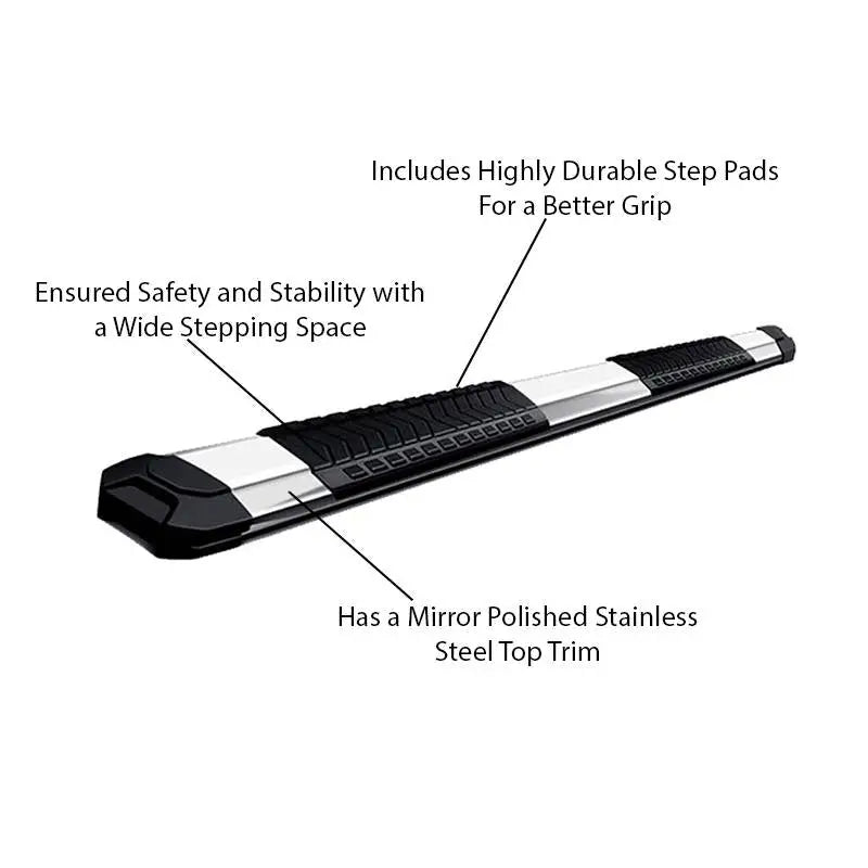 Black Horse Limited Lifetime Warranty Running Board RN-FR979 - Cutlass Boards