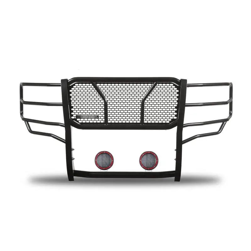 Black Horse Patent Approved Grille Guard RU-Chsi11-B-PLFR - Black Rugged HD Kit