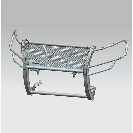 Black Horse Patent Approved Grille Guard RU-Fora19-B-PLFB - Black Rugged HD Kit