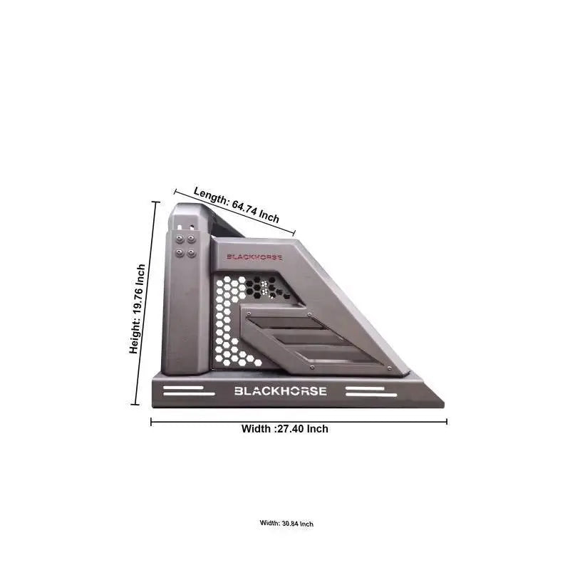 Black Horse Patented Design Truck Bed Bar AR2-04B - Armour Roll