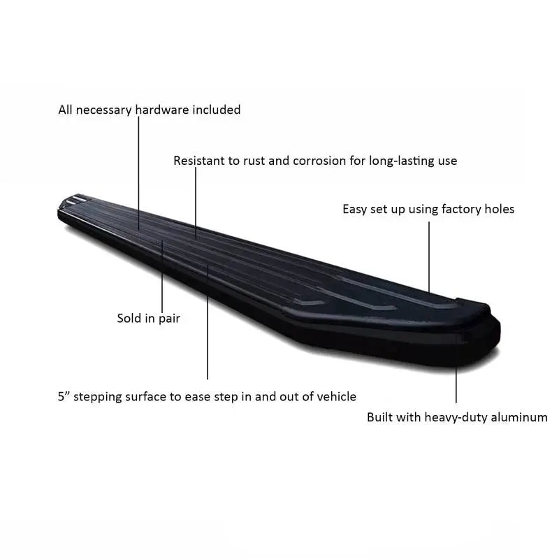 Black Horse PR-R191BK Running Board