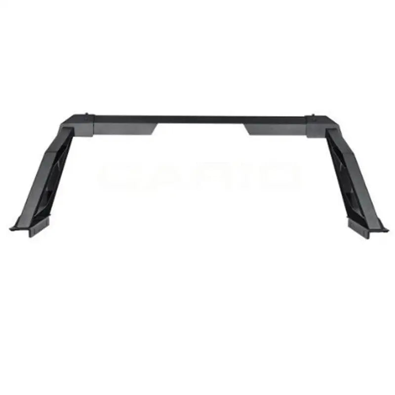 Black Horse RB-AR1B Armrolbar in black with basket design, fits 2001-2019 models, 0.5-ton capacity, enhances vehicle safety and style.