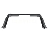 Black Horse RB-AR1B Armrolbar in black with basket design, fits 2001-2019 models, 0.5-ton capacity, enhances vehicle safety and style.