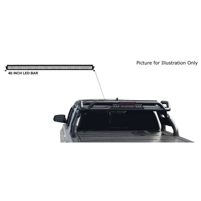 Black Horse RB-BA1B-KIT Truck Bed Bar