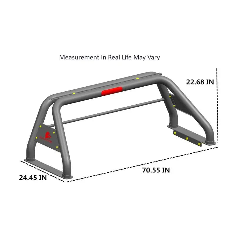 Black Horse RB001BK Truck Bed Bar