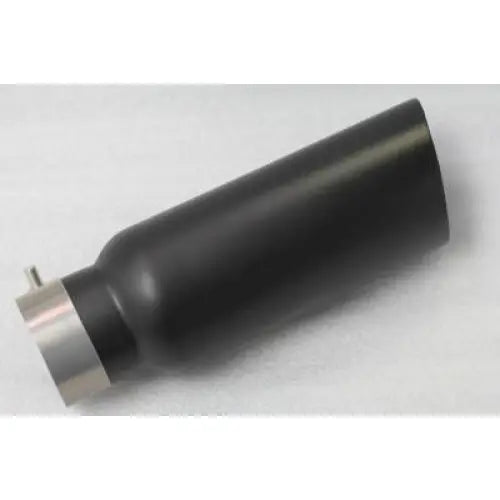 Black Horse Rust And Corrosion Proof Material Exhaust Tail Pipe Tip MT-RR03BK - Universal Muffler TIP-Muffler