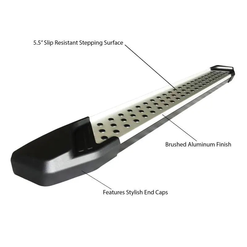 Black Horse Rust And Corrosion Resistant Running Board VO-CHTR - 2007-2009 Buick Enclave Boa