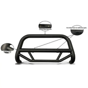 Black Horse Tough Frame Mounted Bull Bar MBT-MT0212 - Max