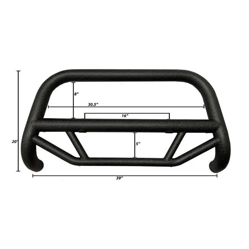 Black Horse Tough Frame Mounted Bull Bar MBT-MT0212 - Max