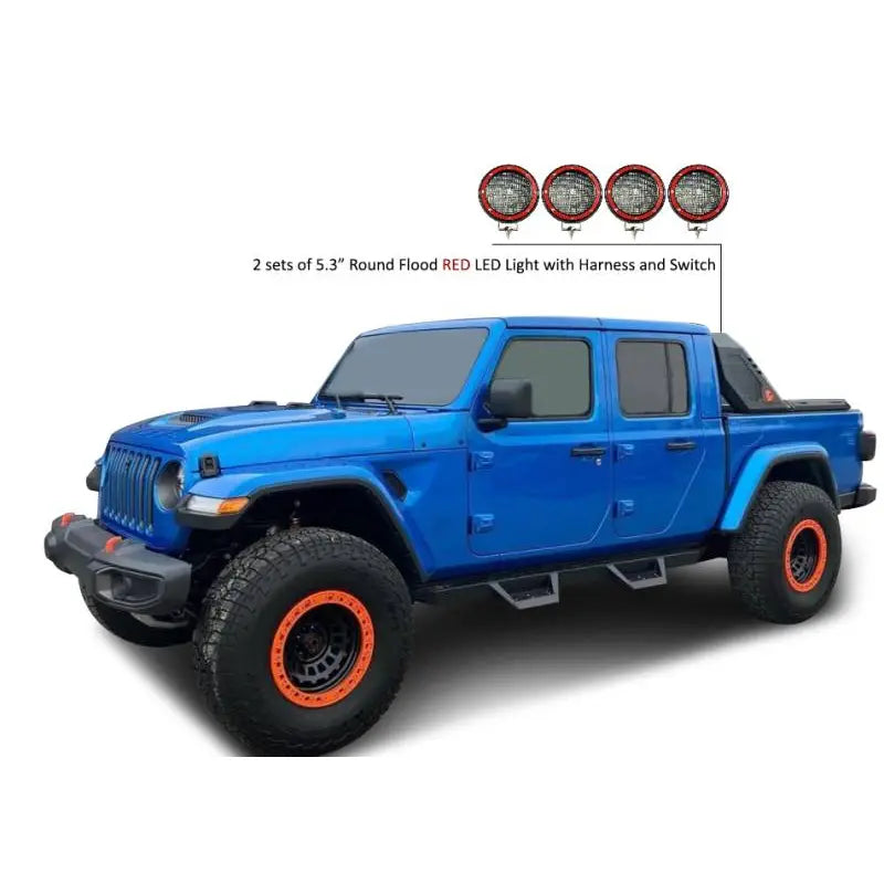 Black Horse Virb09B-PLFR Truck Bed Bar