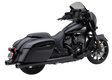 4" Nh Dual Cut Slip Ons Black Indian Gen 1 Bag - COBRA