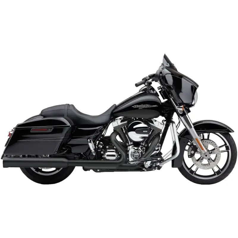 4" Nh Slip Ons Black Indian Leather Bag - COBRA