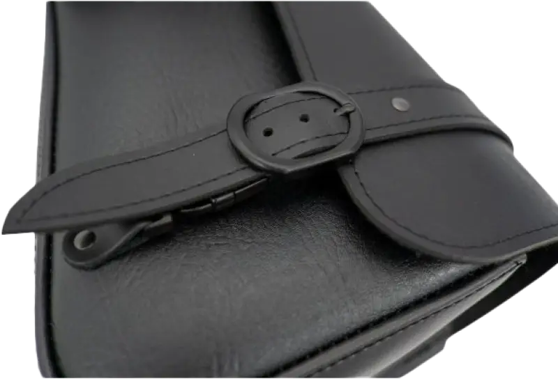 Black Jack Swingarm Bag 4l Black/Black Buckle - Powersports