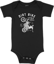 12 O'clock Onesie Black Newborn - DBK