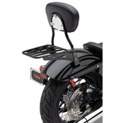 Sissy Bar Luggage Rack Tube Black Hon Yam - COBRA