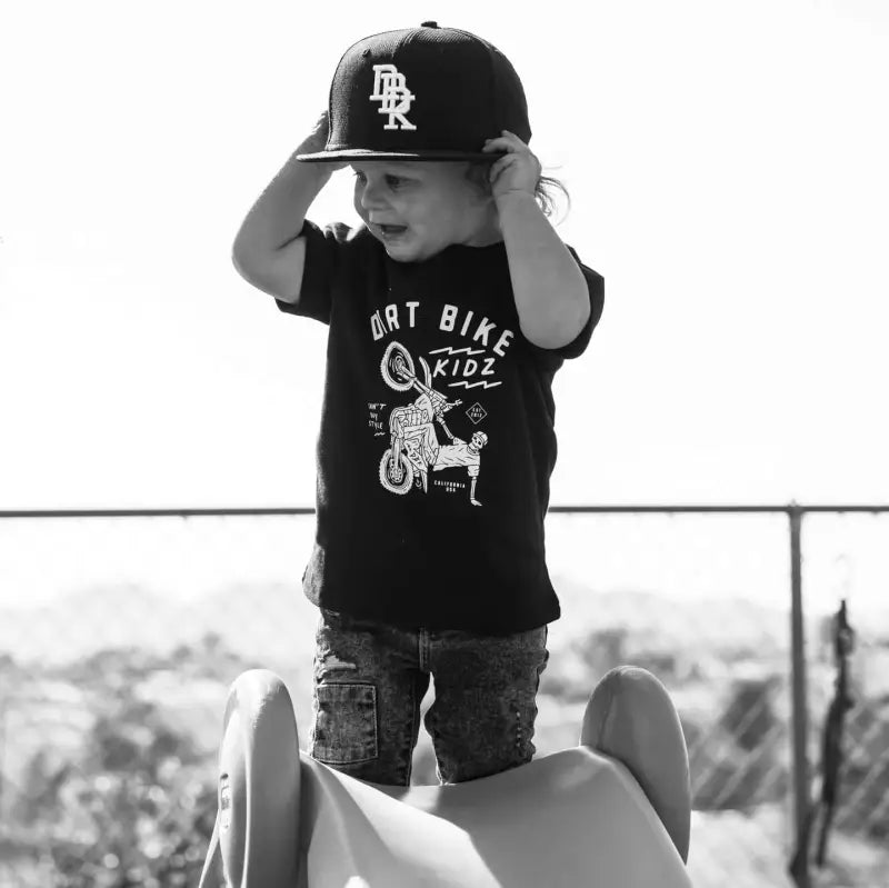 12 O'clock Toddler Tee Black 2t - DBK