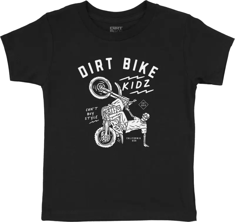 12 O'clock Toddler Tee Black 6t - DBK