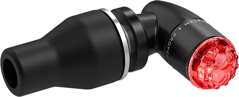 Light Unit Turn Signal With Holder Black Pair - RIZOMA