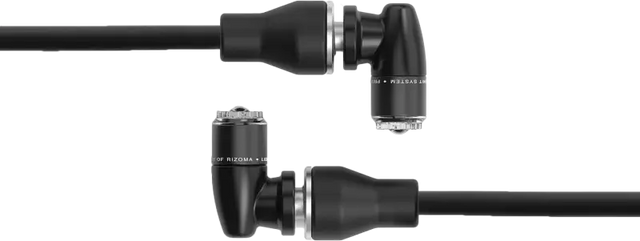 Light Unit Turn Signal With Holder Black Pair - RIZOMA