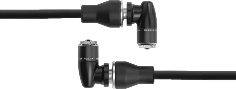 Light Unit Turn Signal With Holder Black Pair - RIZOMA