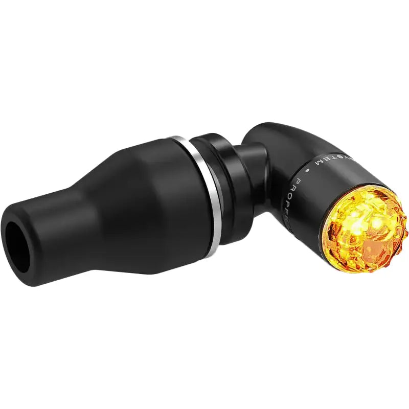 Light Unit Turn Signal With Holder Black Pair - RIZOMA